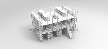 Capacidad de poca potencia 450LBS/200kg de los pisos de entresuelo de la estantería por estante