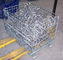 Large Stackable Steel Wire Mesh Cage W1200 * D1000 * H890mm Galvanized Finishes