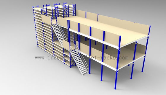 Comprar Pavimento de acero para almacenes pequeños y medianos. Solución de expansión de almacenamiento flexible y escalable. Fabricación en línea