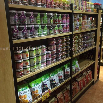 comprar La góndola de poca potencia deja de lado unidades de la isla/del extremo del tormento del supermercado 5 niveles cada uno Fabricación en línea