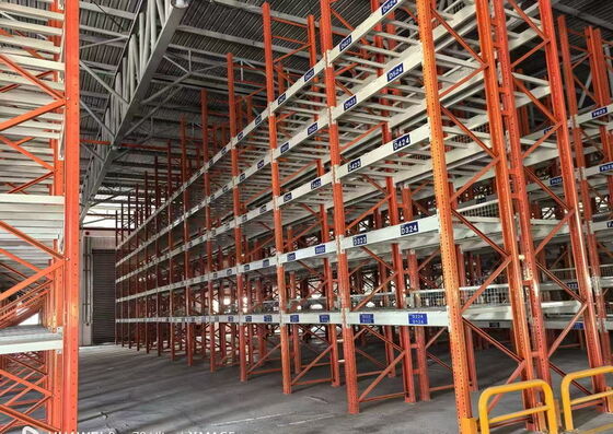 comprar Sistema de estanterías de paletas selectivas de almacén Maximiza la eficiencia de almacenamiento Fabricación en línea