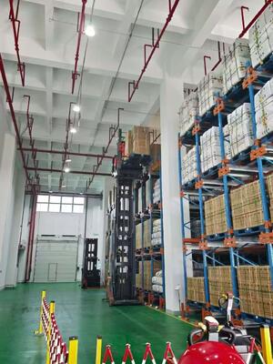 comprar Fabricante de sistemas de estanterías de lanzadera de paletas en China | Sistema de almacenamiento de almacén de alta densidad personalizado Fabricación en línea