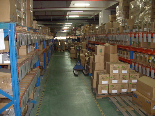 comprar Estantería para trabajos de tipo medio azul/anaranjada con la operación manual, acero/tormento de madera de la plataforma del tablero Fabricación en línea