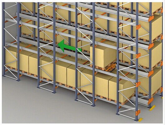 comprar Fabricante de sistemas de rack de transporte de paletas. Soluciones de almacenamiento de almacenamiento de alta densidad para un manejo de paletas más rápido, seguro y eficiente. Fabricación en línea
