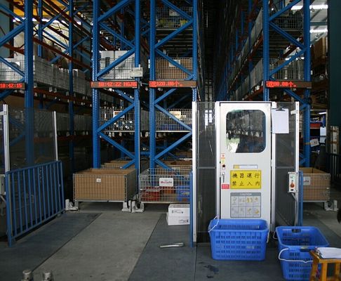 comprar Estantes industriales automatizados de la plataforma del sistema de recuperación de almacenamiento para Warehouse Fabricación en línea